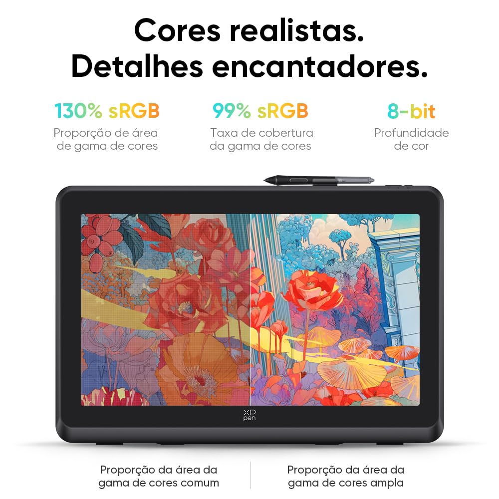 XPPen Artist 22 Plus Tela Digitalizadora com 22 Polegadas, 16384