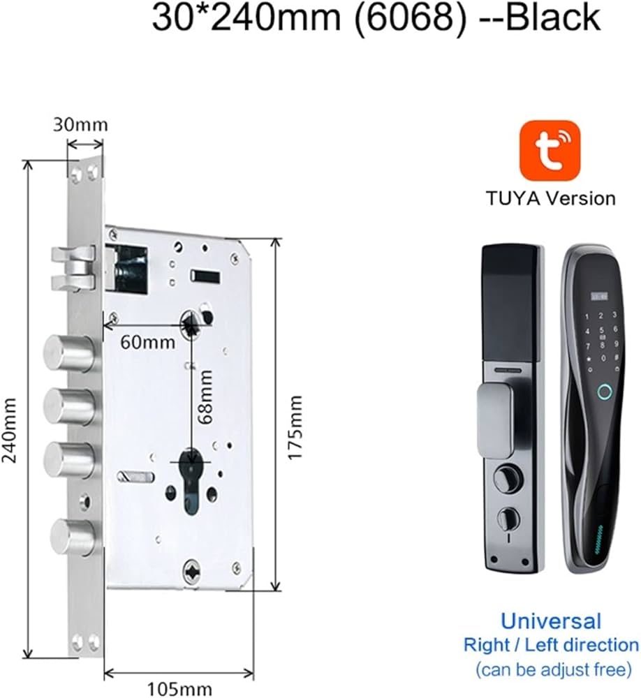Amazon.co.jp: ワイヤレス WiFi Tuya スマート ドア ロック ハウス