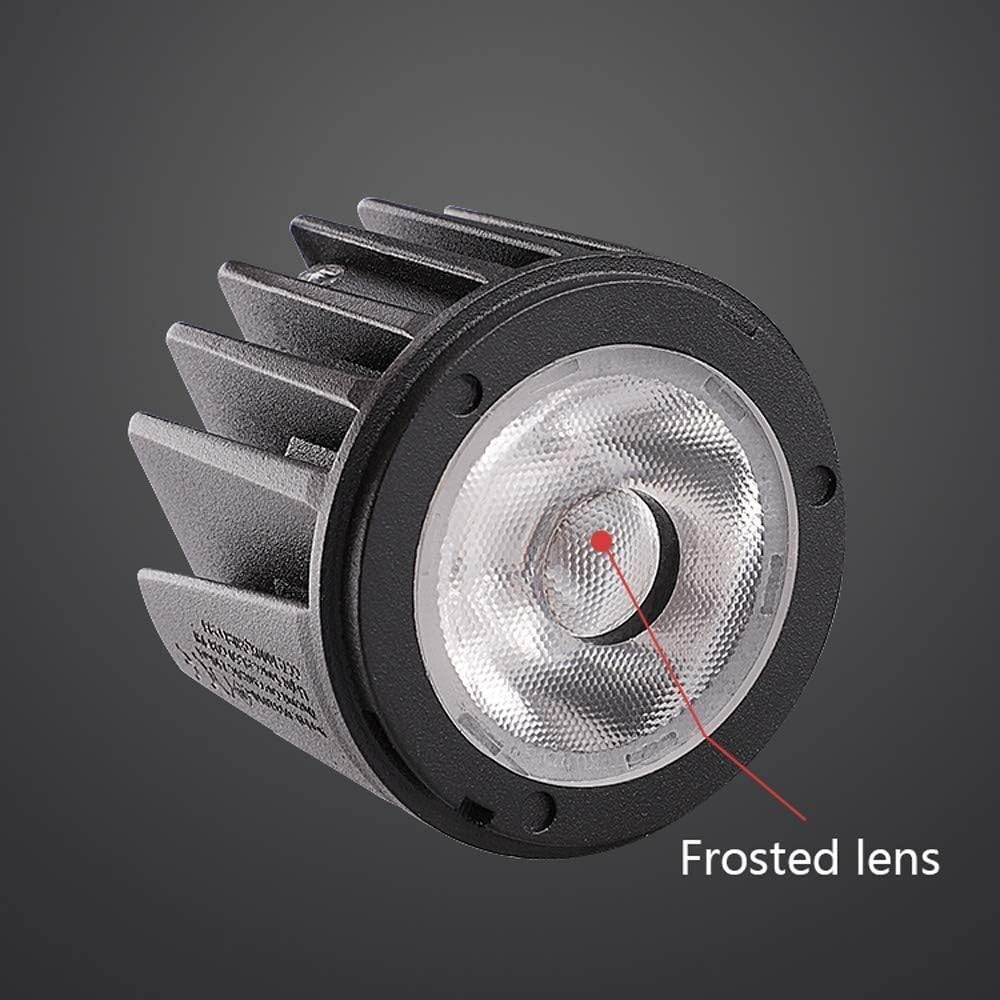 Recessed 10W COB LED Recessed Downlight Ceiling Lighting 30° Adjustable Angle CRI95 Anti-Glare LED Recessed Spotlight 60mm Mounting Aperture Home Interior Recessed Ceiling Light Integrated