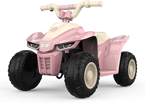 Gotrax RT1 Ride on Toys for Toddlers 1.5-4, Safe 12V Lead-acid Battery up to 80 Minutes, Forward/Reverse 2 Gears, Max 1.5MPH Speed&8" Big Tire, Electric Vehicle ATV Car Best Gift for Age1.5–4 Boy Girl