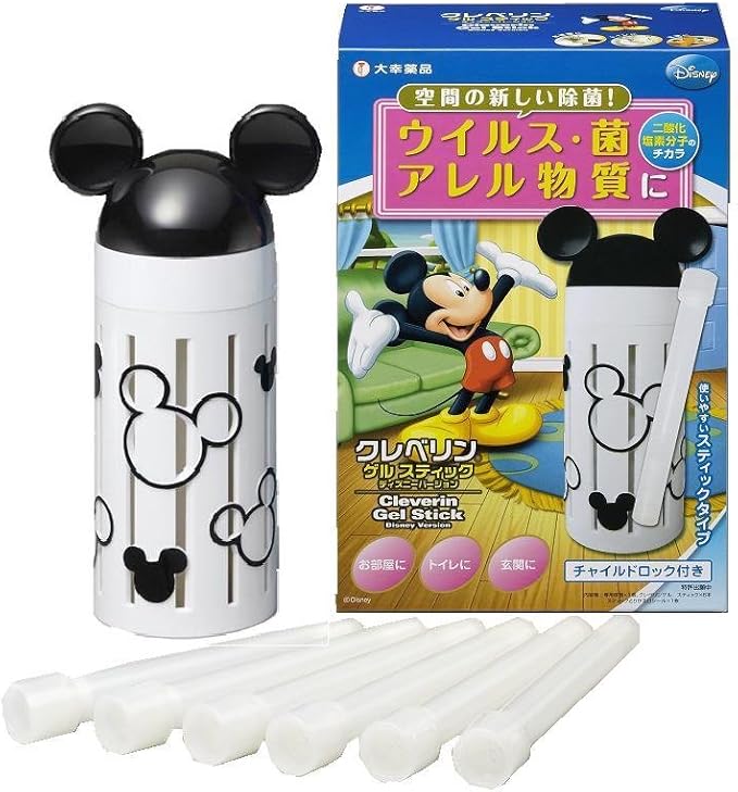 Amazon クレベリンゲルスティックディズニー6本 クレベリン 除菌剤
