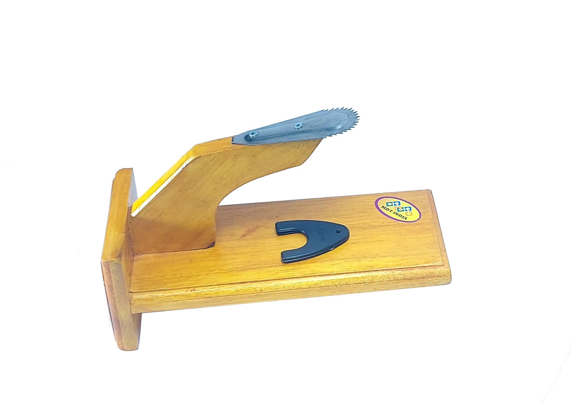 Table Top Compact/Budget Coconut Scraper Chirava Grater Thengai Thuruvi Localwood Yello