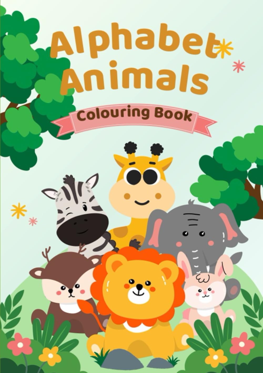 Alphabet Animals Colouring Book