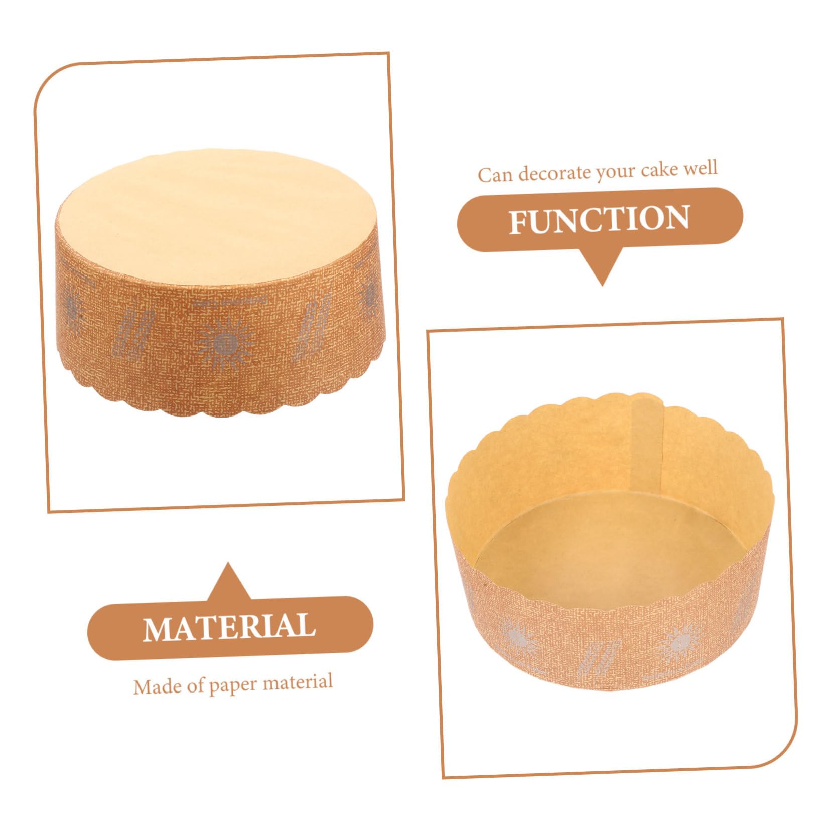 Zerodeko 100pièces Caissettes à Papier Décoratives Moules à Muffins Jetables Pour Gâteaux Et Desserts Parfaites Pour Anniversaires Et Événements Spéciaux