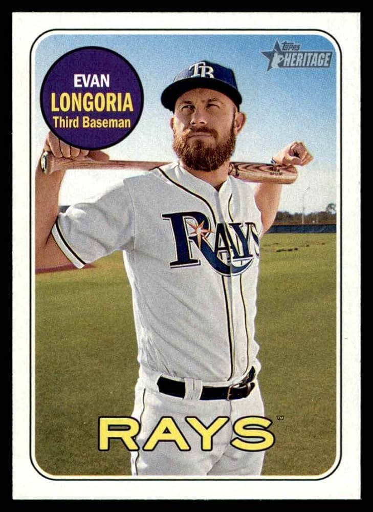 EVAN LONGORIA TOPPS 自筆サイン GAME USED パッチ EVAN LONGORIA TOPPS 自筆サイン GAME USED パッチ EVAN