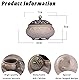 Vintage Keramik Räuchergefäß Weihrauchbrenner Räucherstäbchenhalter Halter Rund Chinesisch Porzellan Räucherschale mit Metall Deckel und Feuerfeste für Home Wohnzimmer Meditationsraum Office Deko