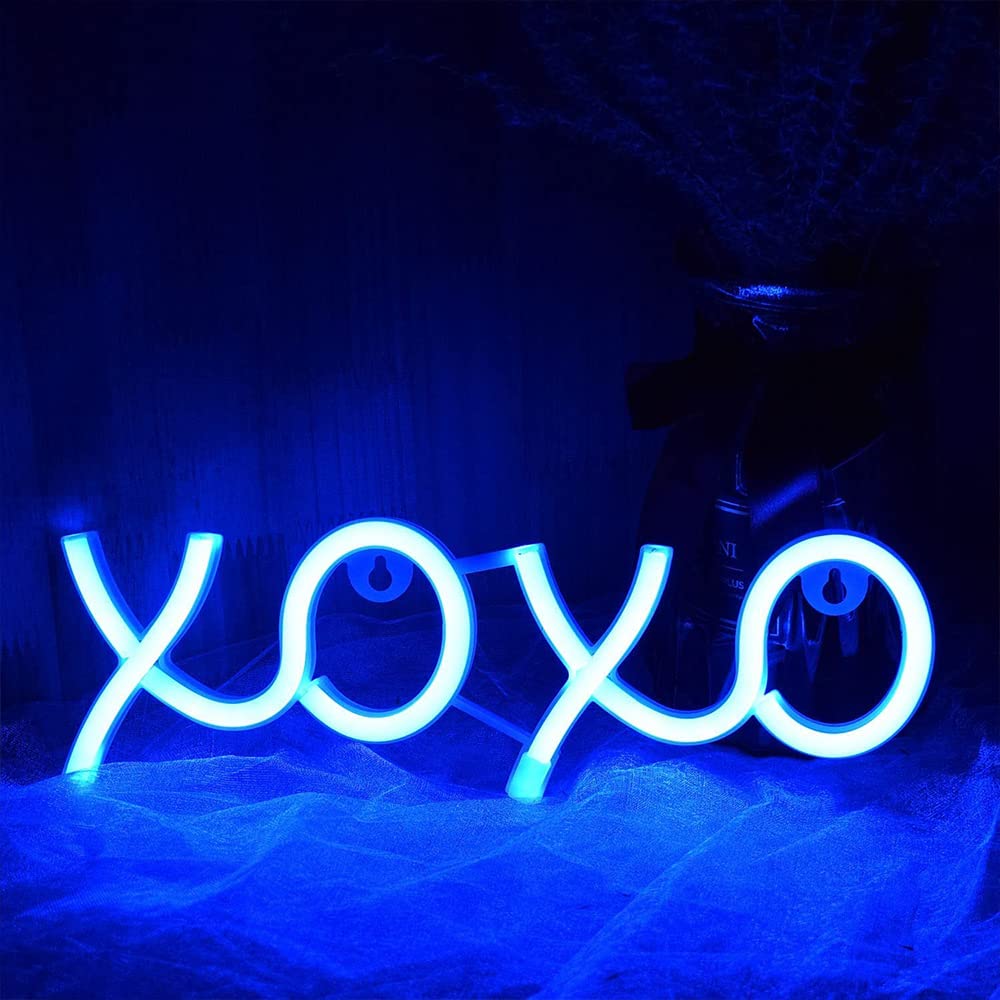 LED Neon Sign Night Light for Wall Party Décor Bedroom Room Bar Wedding Home Birthday Art Decoration Christmas with USB Chain Light modulator 6v — view 20