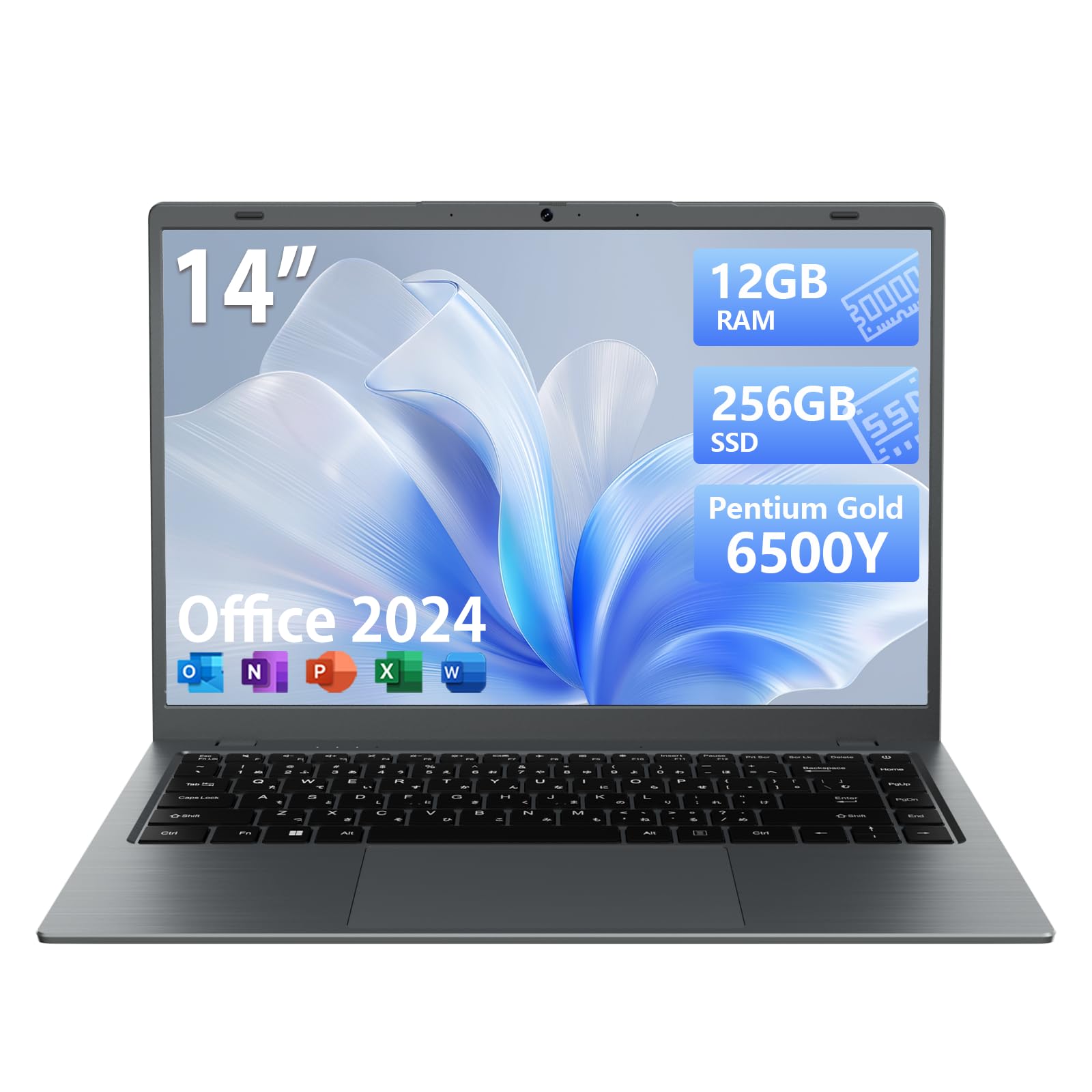 Amazon.co.jp: TRHROノートパソコン Office2024搭載 14インチ 12GB RAM
