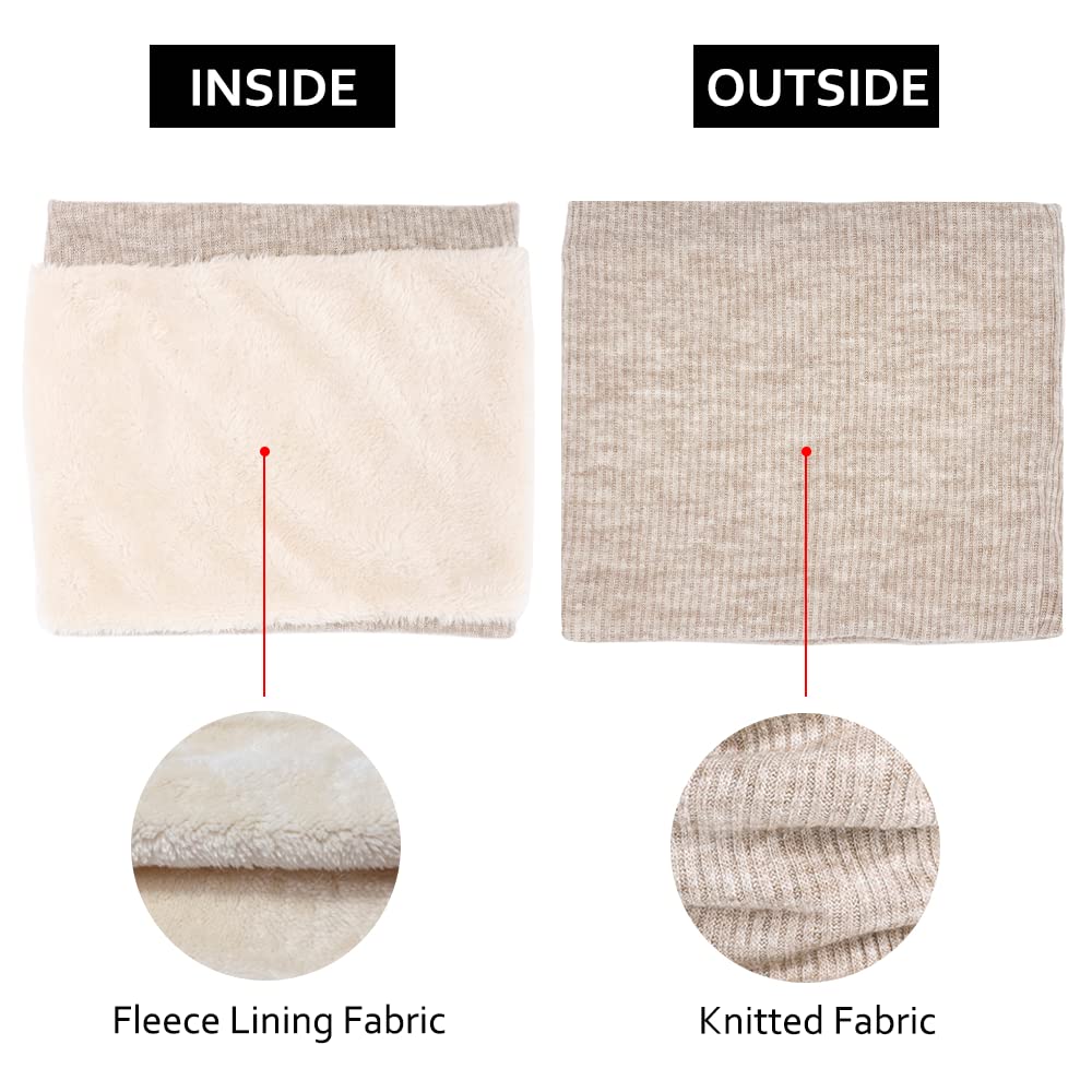 I Kua Fly Invernale Scaldacollo Uomo Donna Caldo Pile Sciarpa Elastico Tubolare Paracollo Termico Sportivo Scaldacollo per Moto Sci Running Ciclismo