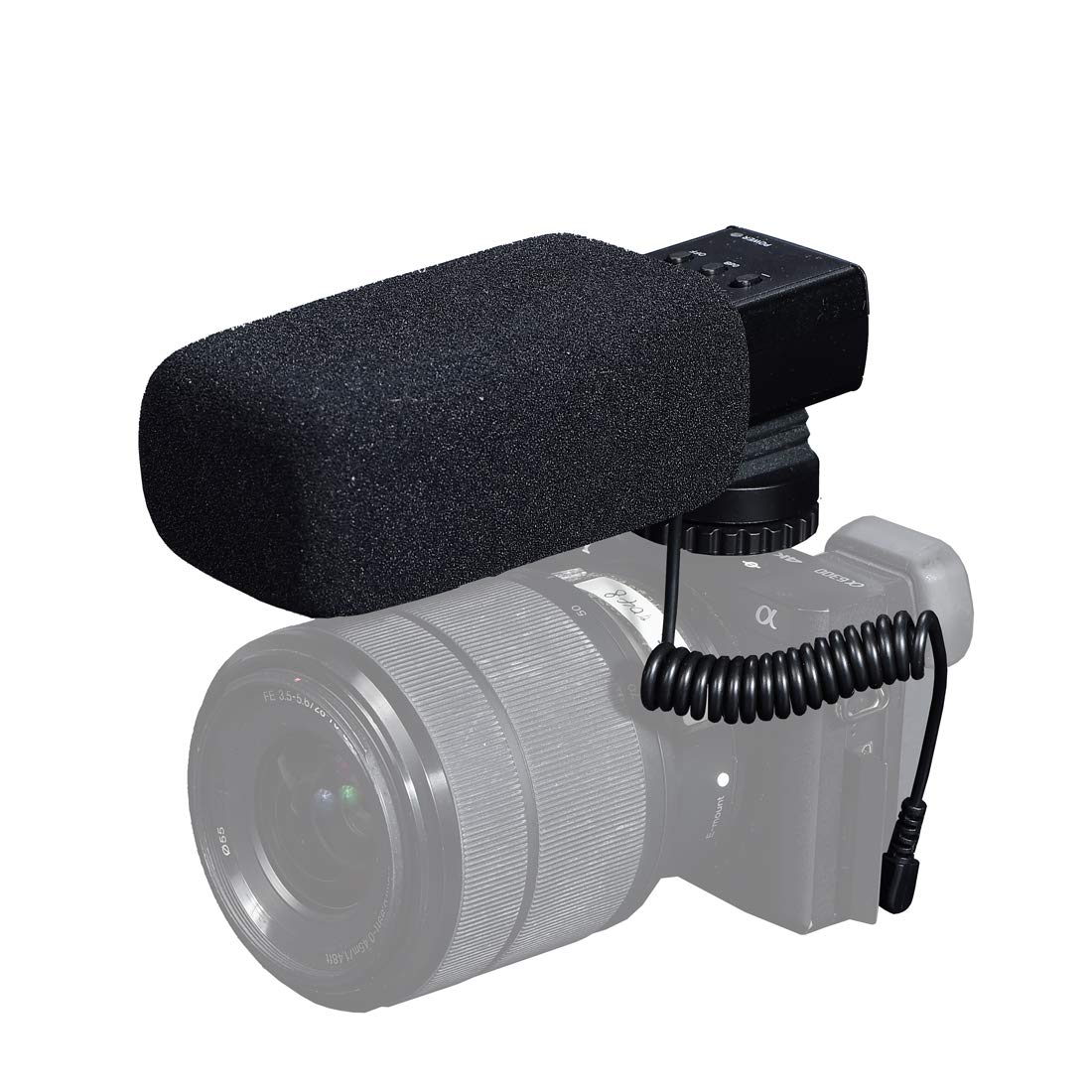 DSTE DM-112 with X-Y stereo pickup technology professional stereo sound recording microphone Compatible with Nikon/Canon Camera/DV Camcorder