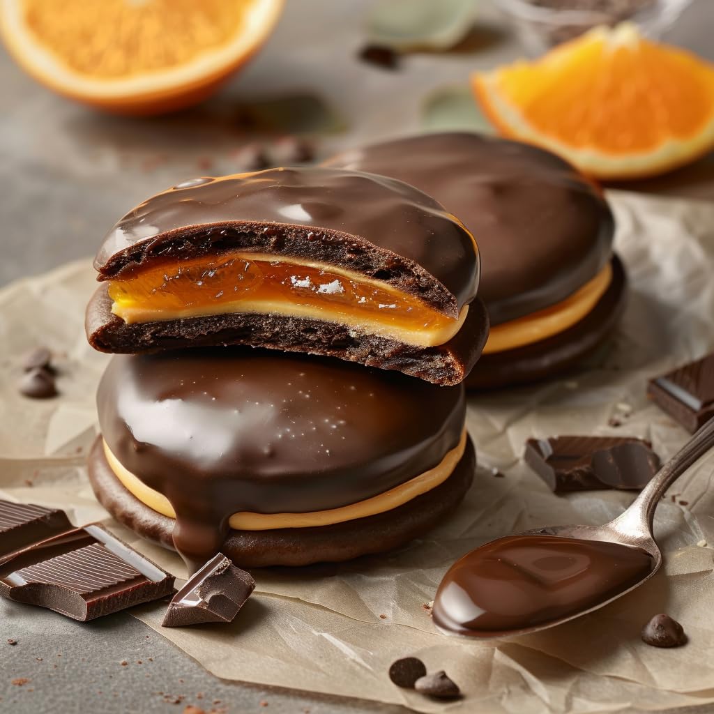 Galletas Cubiertas de Gelatina de Naranja y Chocolate Jaffa Duo 250g Doble Paquete - Cobertura de Cacao al 52% Jaffa Cakes, Múltiples Tamaños 125g y 250g (125 G, 24 PCS)
