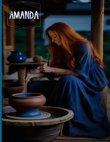 Personalized Composition Notebook, Amanda: Amanda Potter