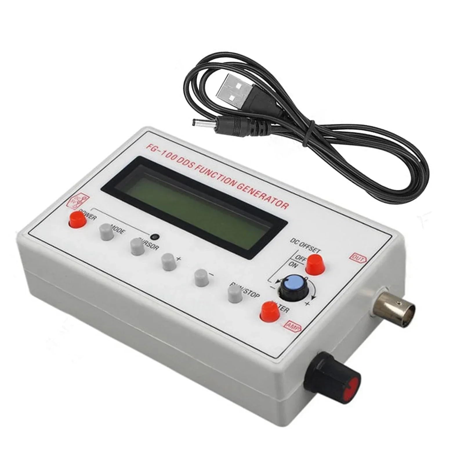 Generatore Di Segnali DDS 1Hz-500kHz Professionale - Per Onde Sinusoidali, Quadre E Triangolari Con Display LCD - Foto 5