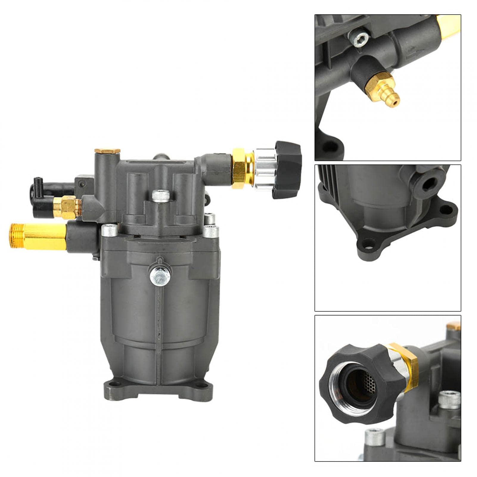 Amazon | 洗濯機プランジャーポンプヘッド高圧洗浄機ポンプハイパワー