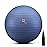 PRIMASOLE Exercise Ball for Balance Stability Fitness Workout Yoga Pilates at Home Office & Gym 55cm Indigo Blue
