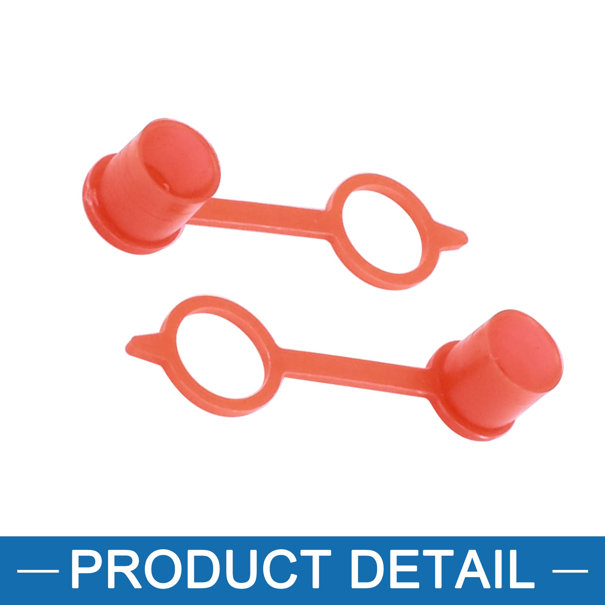 Raccordo Nipplo M8 Dritto Grasso con Cappuccio Polvere Set di 20