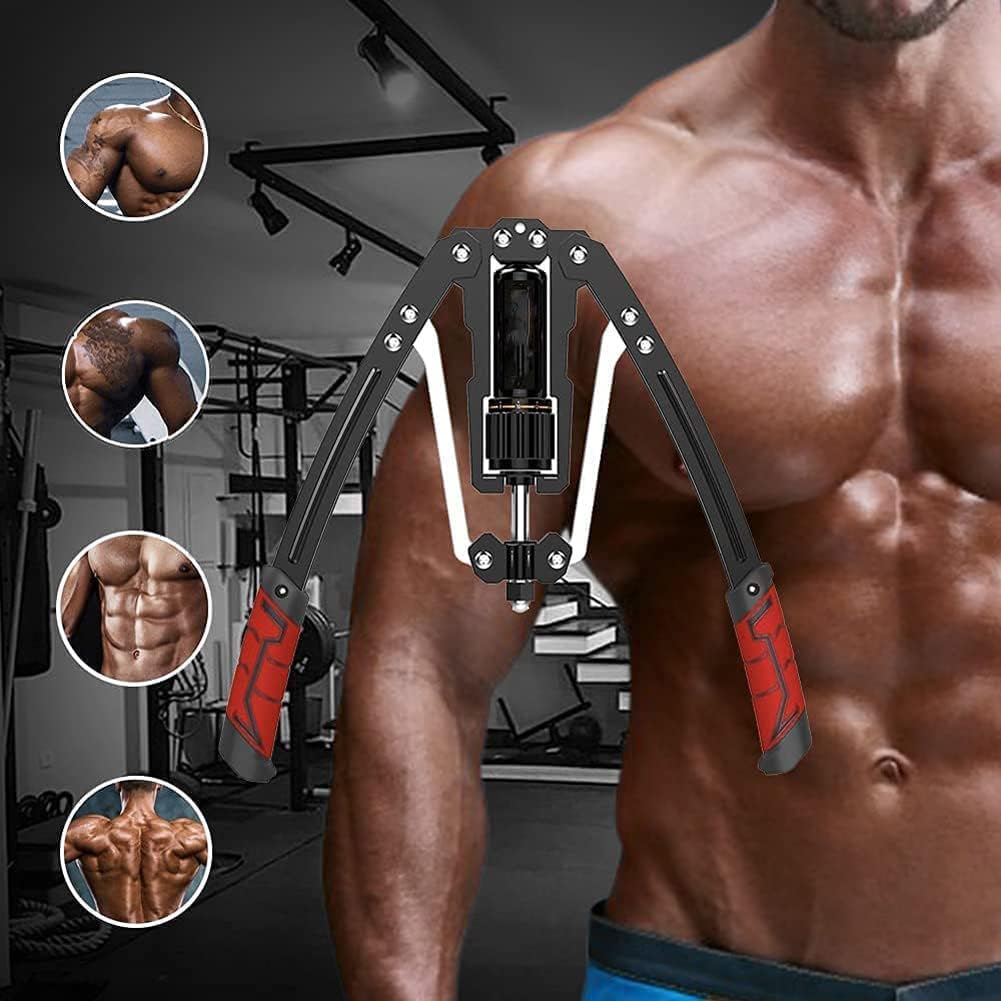 Amazon.co.jp: アームバー 筋トレグッズ 油圧式 エキスパンダー 大胸筋