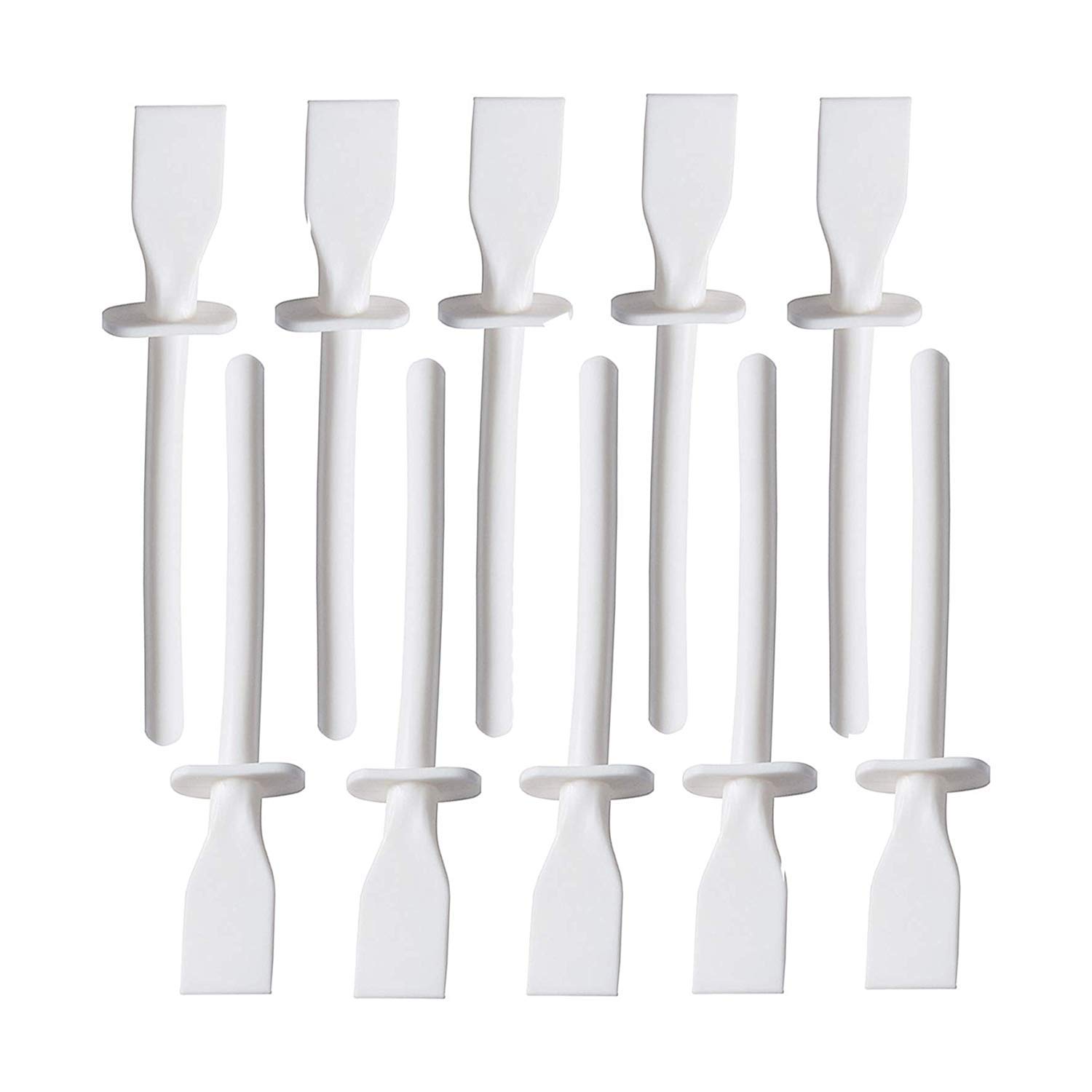 Be Creative White Plastic Glue Spreaders, Pva Glue Pack Of 10