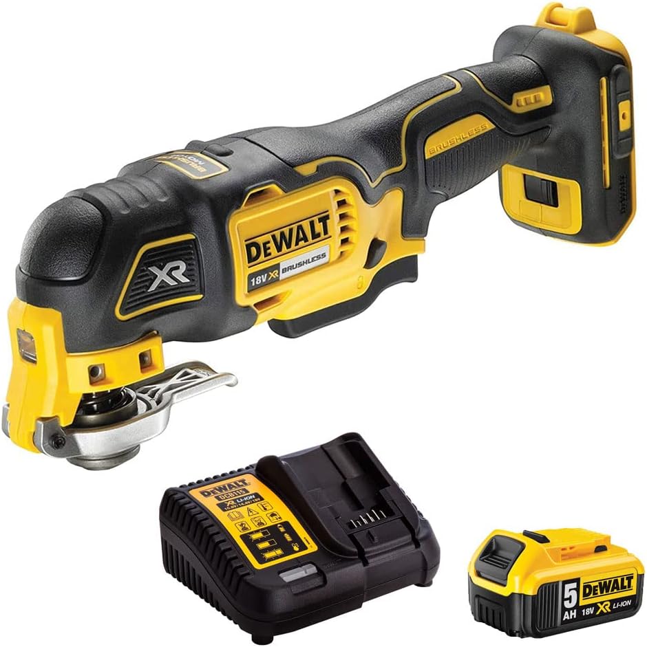 Dewalt DCS356N 18V Brushless Oscillating Multitool with 1 x 5.0Ah