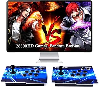 26800 in 1 Pandora Box 40S Arcade Games Console,1280X720 Display,Search/Save/Hide/Pause Games,Two Separate joysticks,1-4 Players …