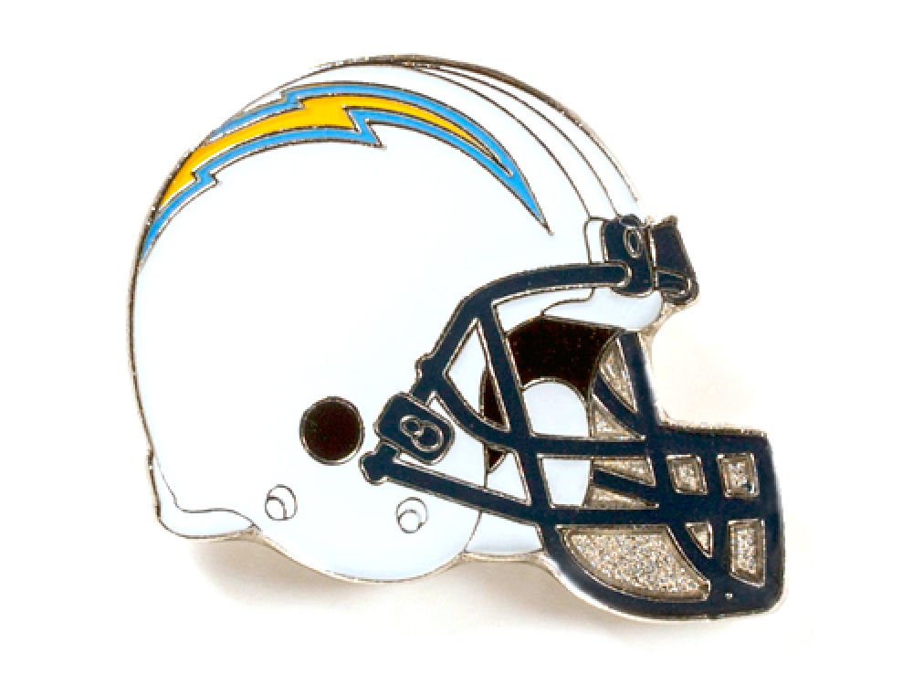 NFL Los Angeles Chargers Helmet Pin
