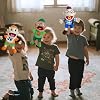3PCS Jeffy Puppet Plush Toy Doll, 40CM Jeffy Hand Puppets with Working Mouth, Mischievous Funny Puppets Toy for Play House, Boys and Girls, Soft Puppet for Birthday Christmas Halloween Party