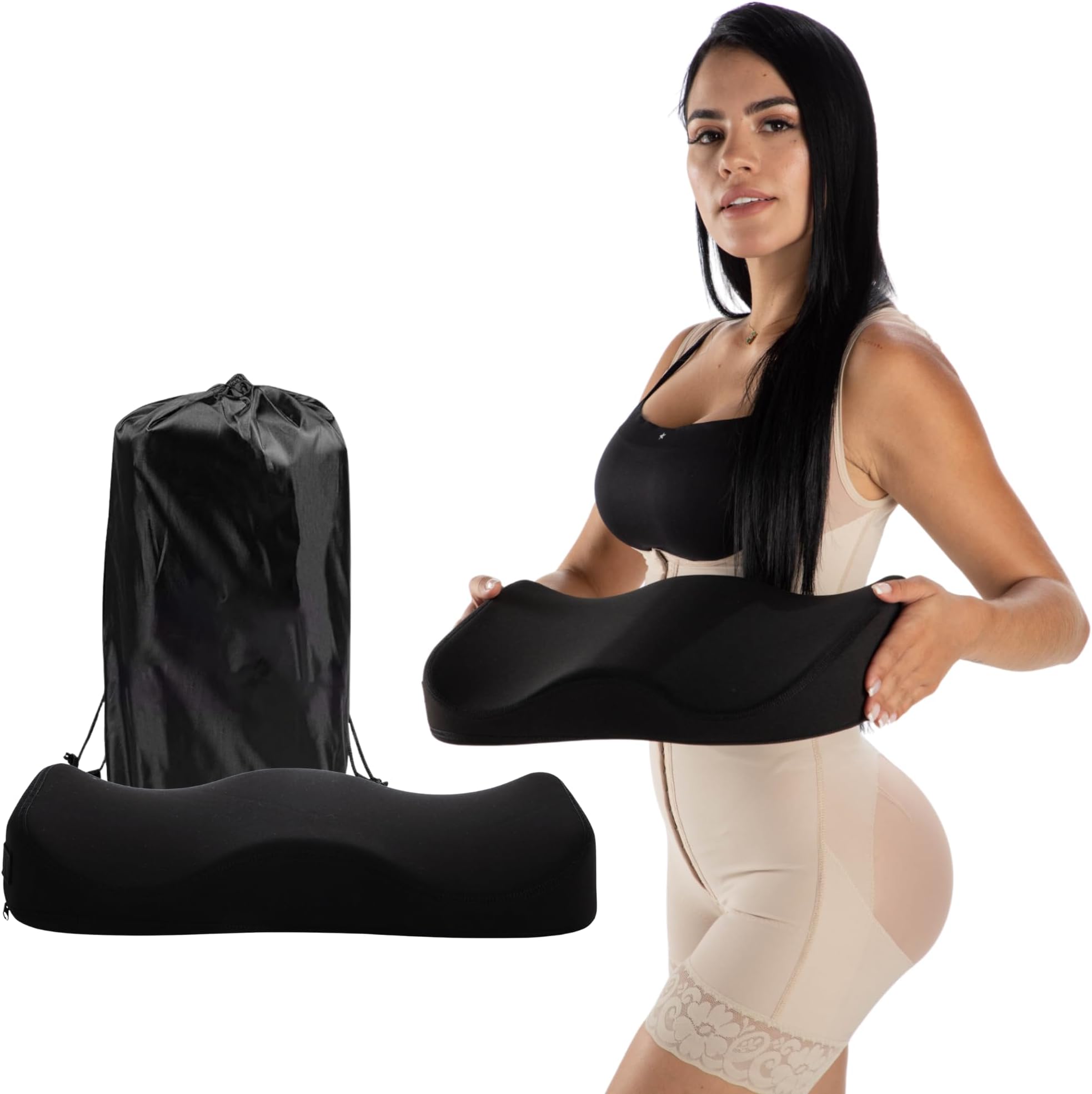 BBL Pillow After Surgery Lifting Cushions, Soft Booty Pillow BBL Post Surgery Supplies Butt Cushion, Butt Pillow Cojin Post Operatorio BBL, BBL Pillow for Sitting Almohada para BBL