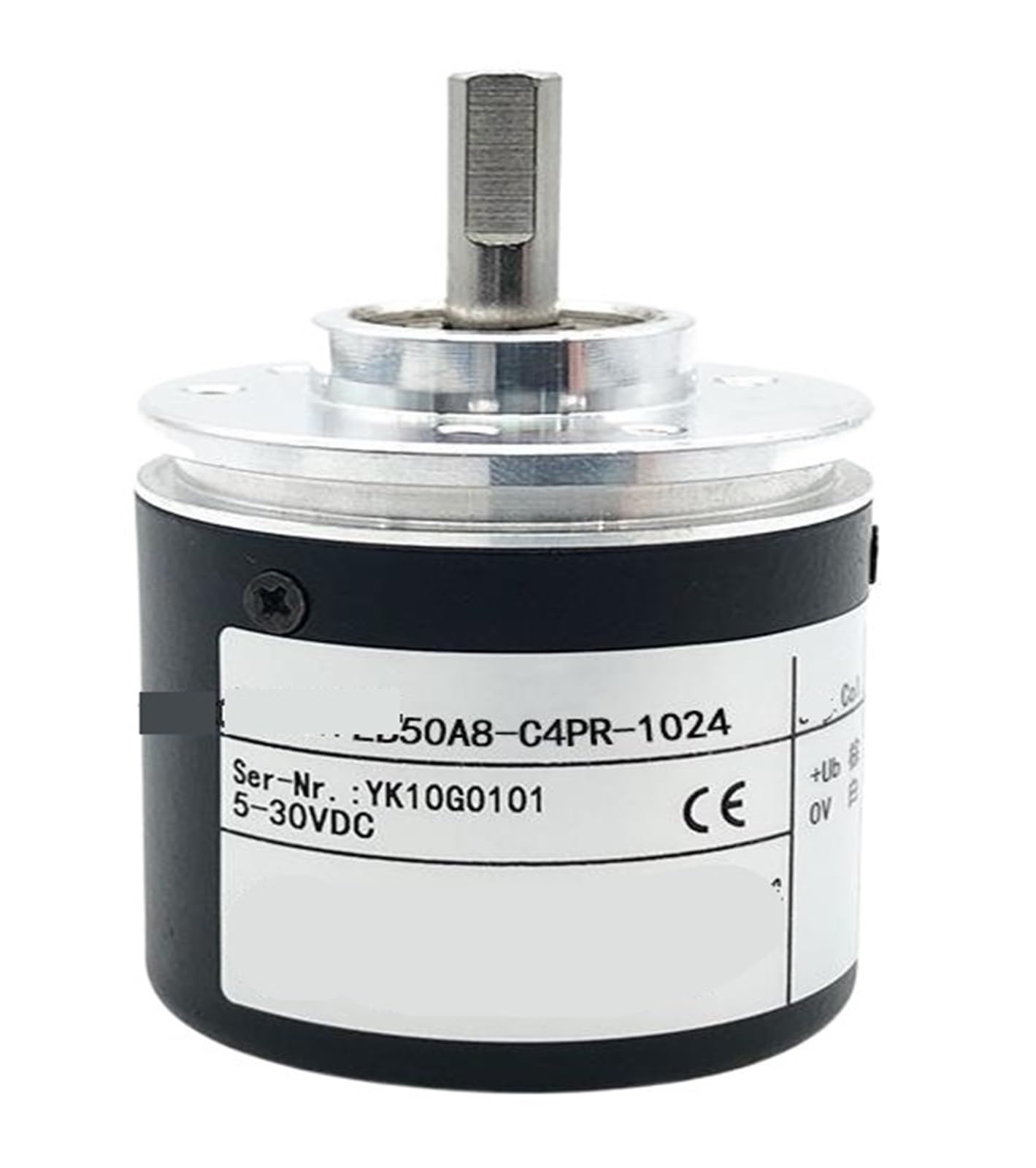 Arbre d'encodeur rotatif EB50A8 8mm 2500 fils capteur de position de rotation mécanique