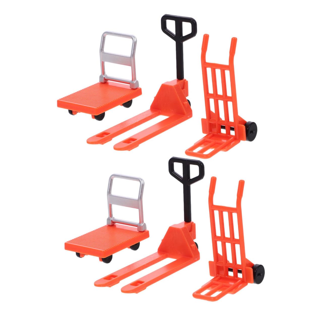 Hohopeti Mini Construction Vehicles Toy Set Pcs Boy Girl Tool Forklift Set Road Barricade for Safety Awareness