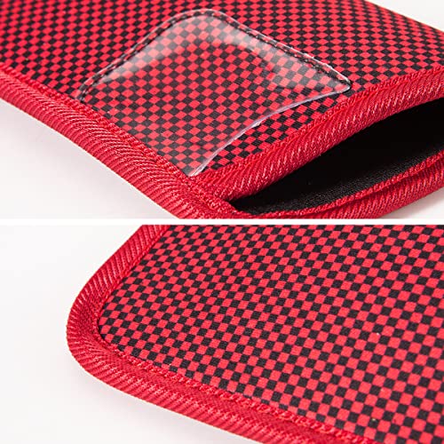 Image of TRIUMPH VISION 3 Pack Reading Glasses Pouch Soft Case Eyeglass Sleeve Slim | Alternative to Bulky Case in bag, Lightweight Lined Padded Protect Optical lens Slip in, Cute Pattern Portable for Daily Use