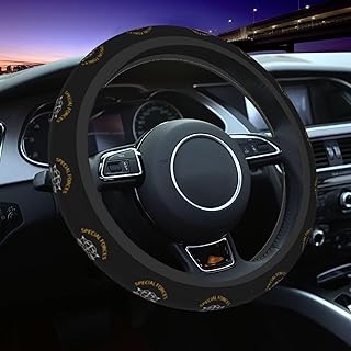 Special Forces DUI - De Oppresso Liber Auto Stretch Steering Wheel Cover Skidproof Available for Most Trucks, Suvs, Cars, 14.5-15.5 Inch Comfortable