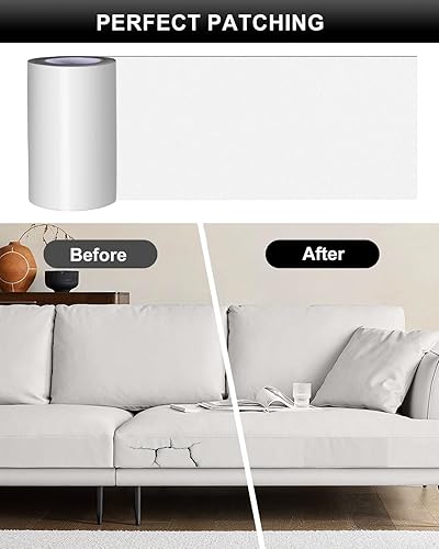 Miniatura 25 de Parche de reparación de cuero Numola, parche autoadhesivo para sofás, asientos de automóvil, sofás, bolsos, chaquetas Beige,Negro,Marrón