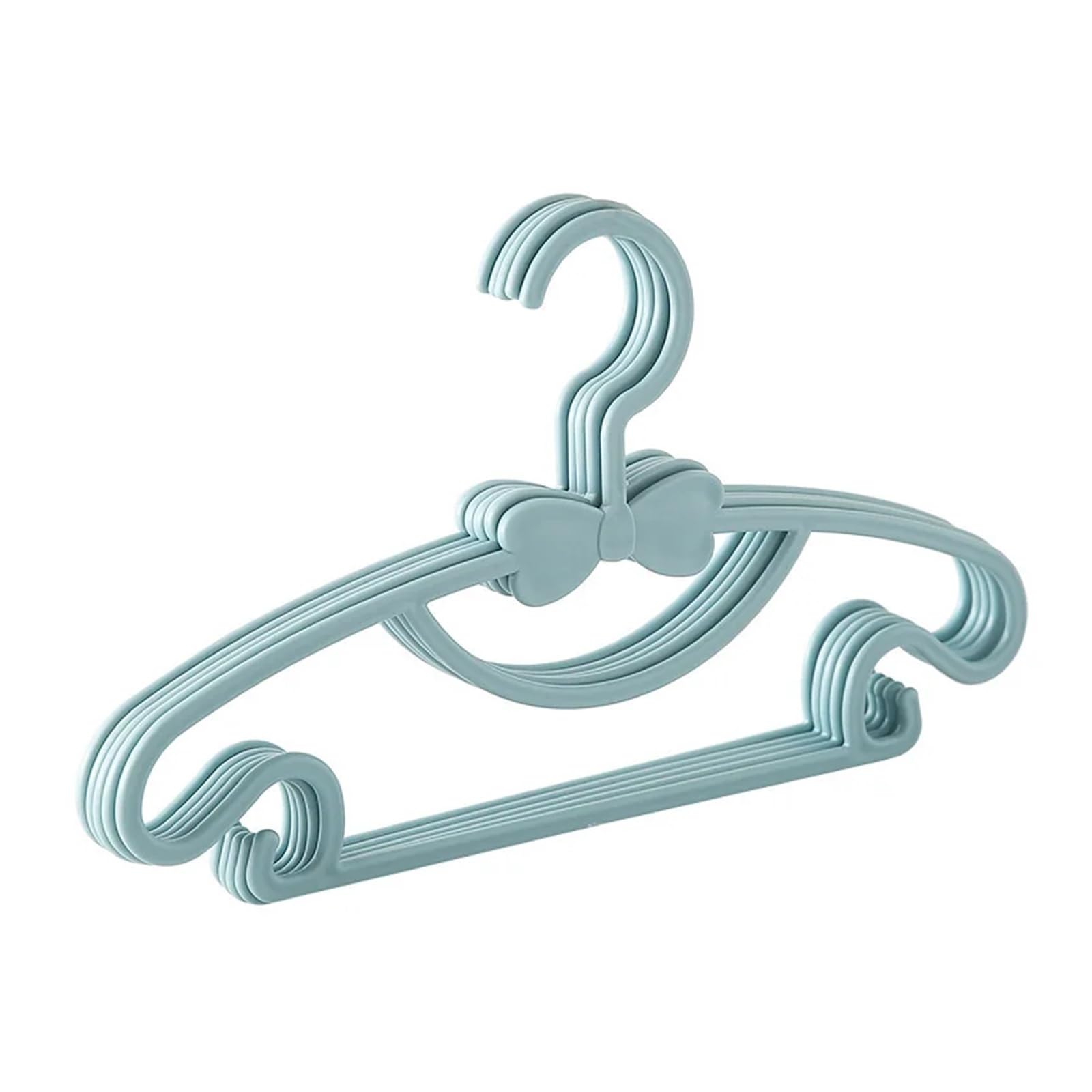 KFGISD, Hangers Coats Storage Hanger Closet Organizer Clothes Hanger Racks Portable Display Plastic Hangers Home ，Hangers(Blue,20)