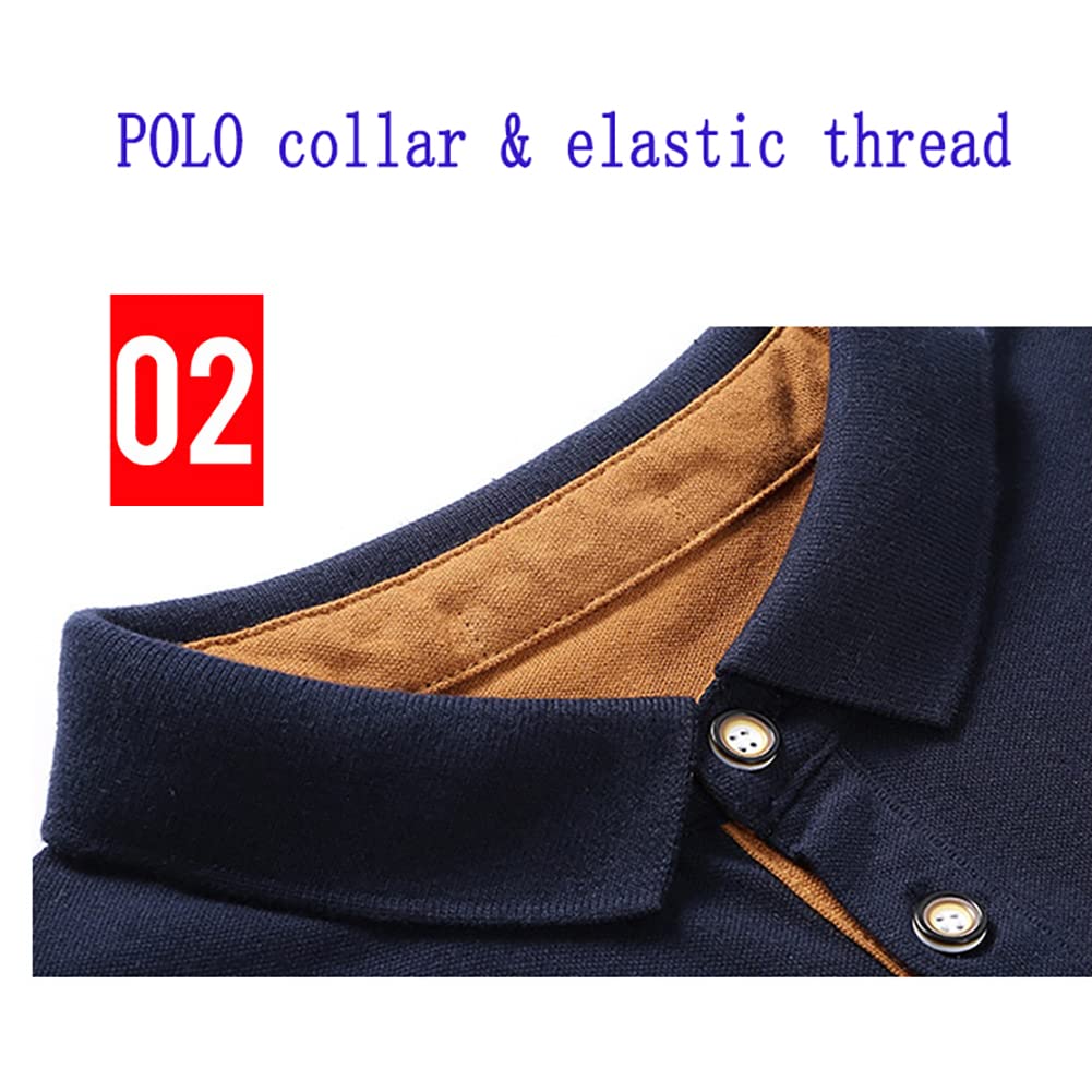 Polo de Golf para Hombre, Camiseta Deportiva de Tenis, Ropa de Calle, Moda Informal, Polo de Rendimiento atlético, Manga Corta