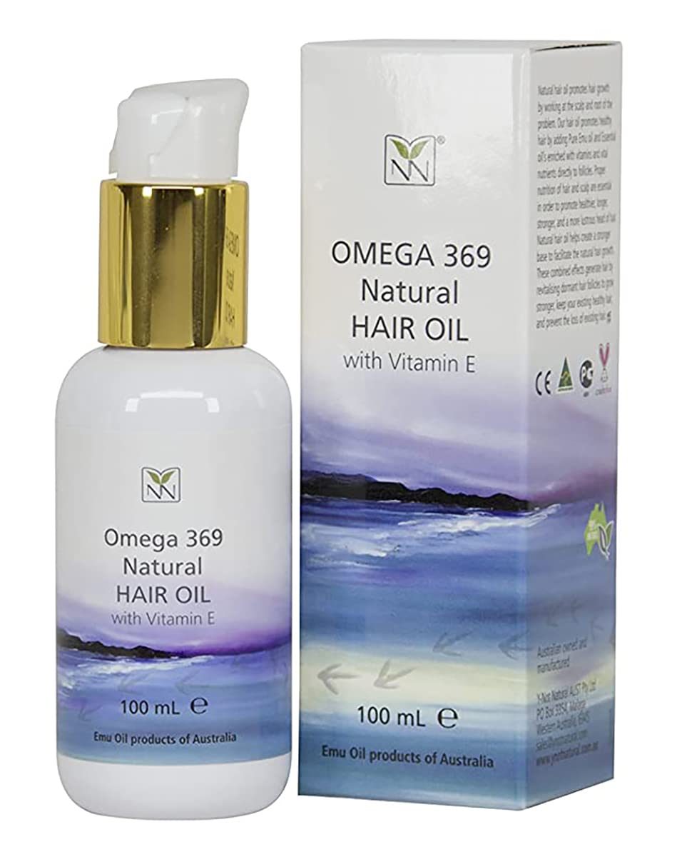 Y-Not Natural Australian Emu Oil Hair Growth - Hair Regrowth Treatment with Scalp Oil, Omega 3-6-9 & Vitamin E - Hair Growth with Organic Jojoba Oil, Hair Growth Serum, 100 ml