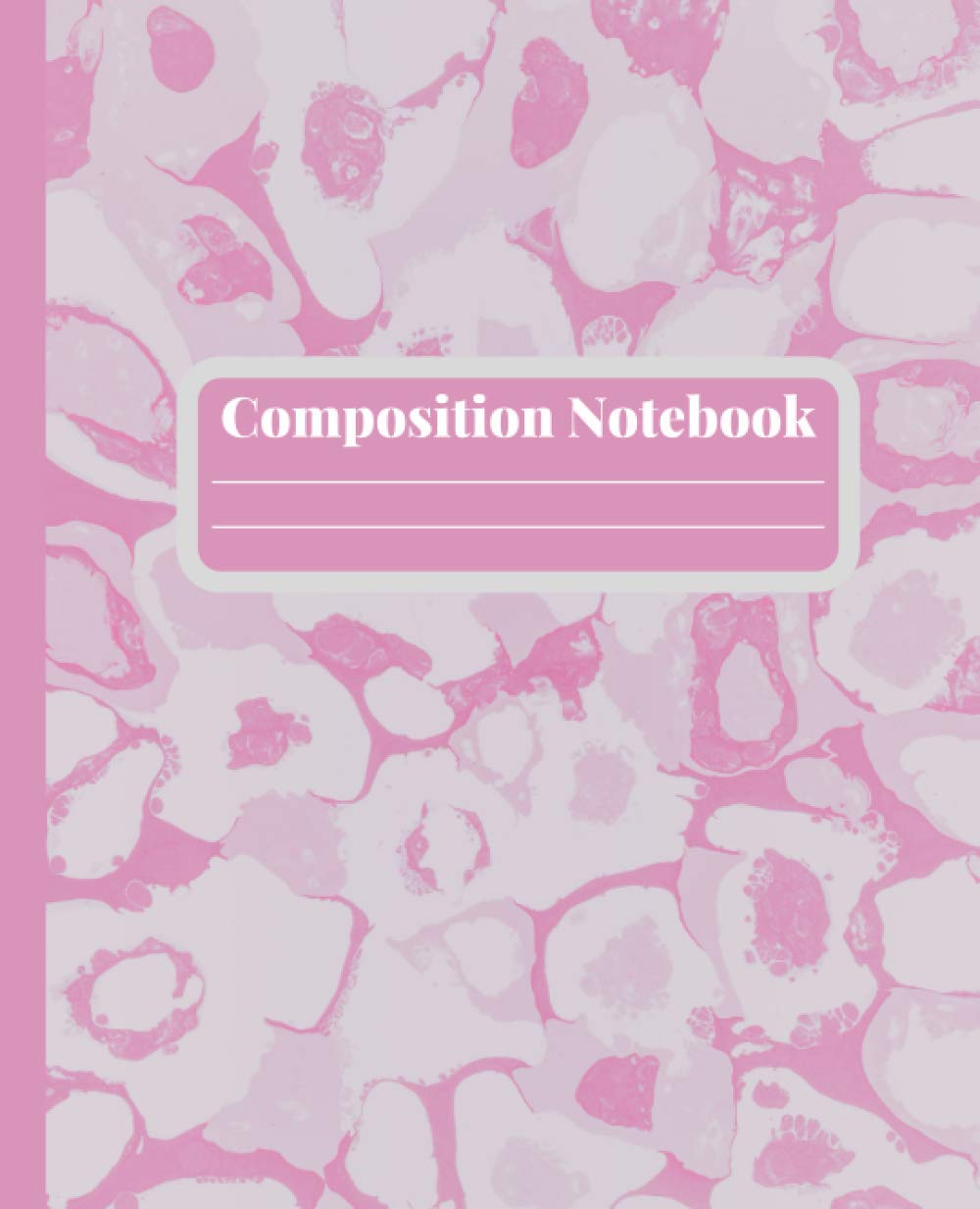Composition Notebook: Wide Ruled Paper Notebook Journal For Boys and Girls |: Nifty Wide Blank Line Workbook | Pink and White Floral