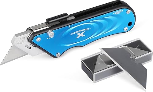 Olympia Tools Turboknife X Cuchillo utilitario 33-134, azul