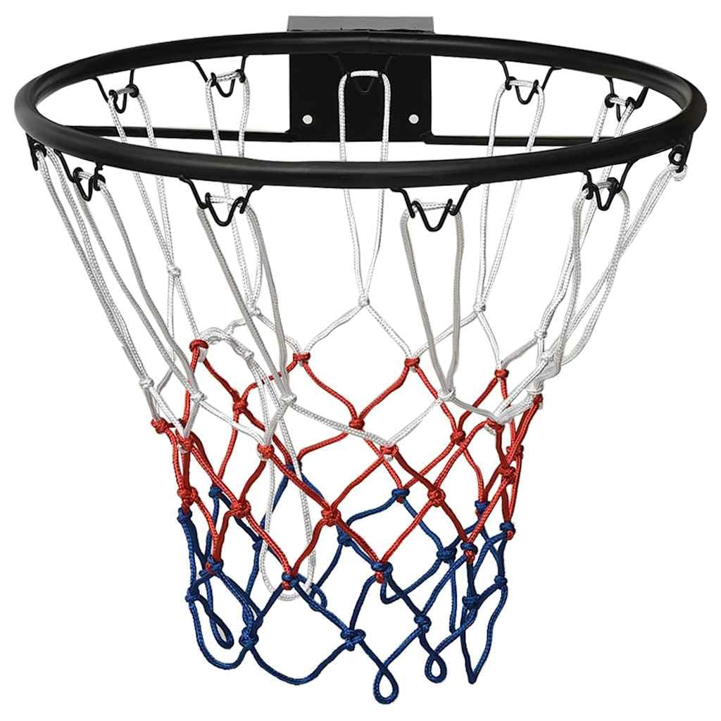 Genérico Aro de Baloncesto Acero Negro 45 cm,Aros de baloncesto-93659