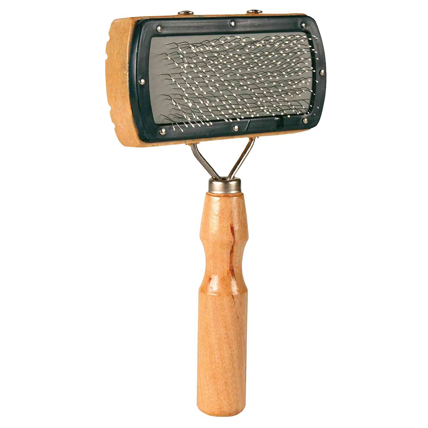 TRIXIE Wooden Soft Brush, 18 x 10 cm, Pack of 4