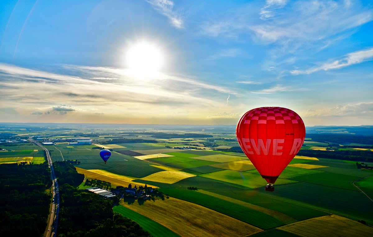 JOCHEN SCHWEIZER Geschenkgutschein: Morgendliche Ballonfahrt Landsberg am Lech