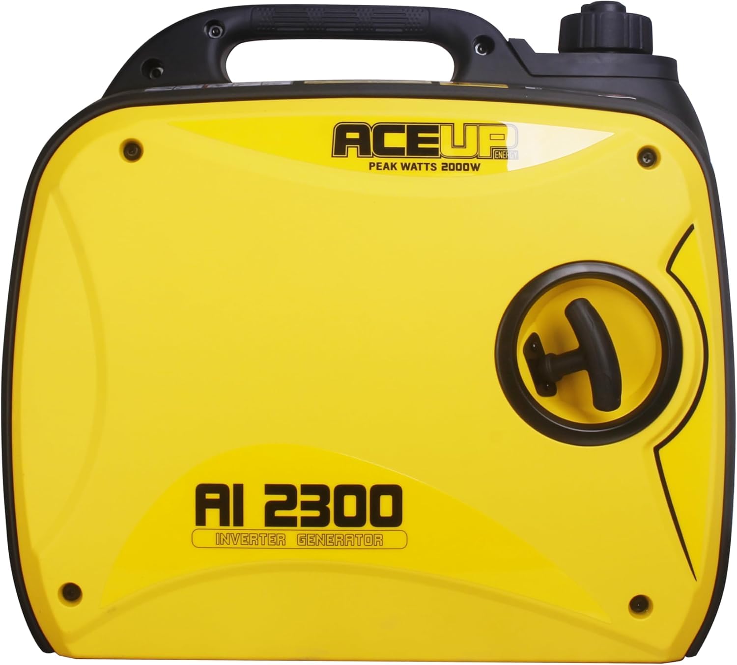 Aceup Energy - Generador eléctrico a gasolina con toma de corriente de 230 V x 2, 2000 W