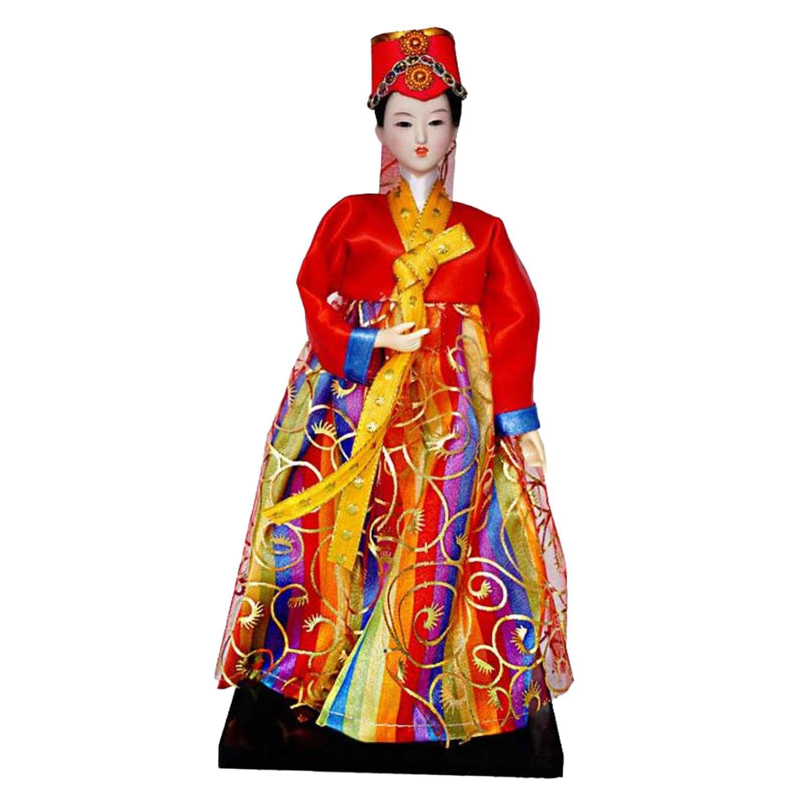 YIXANNX Standing Geisha Doll Geisha Kimono Doll Figurines,Style 14