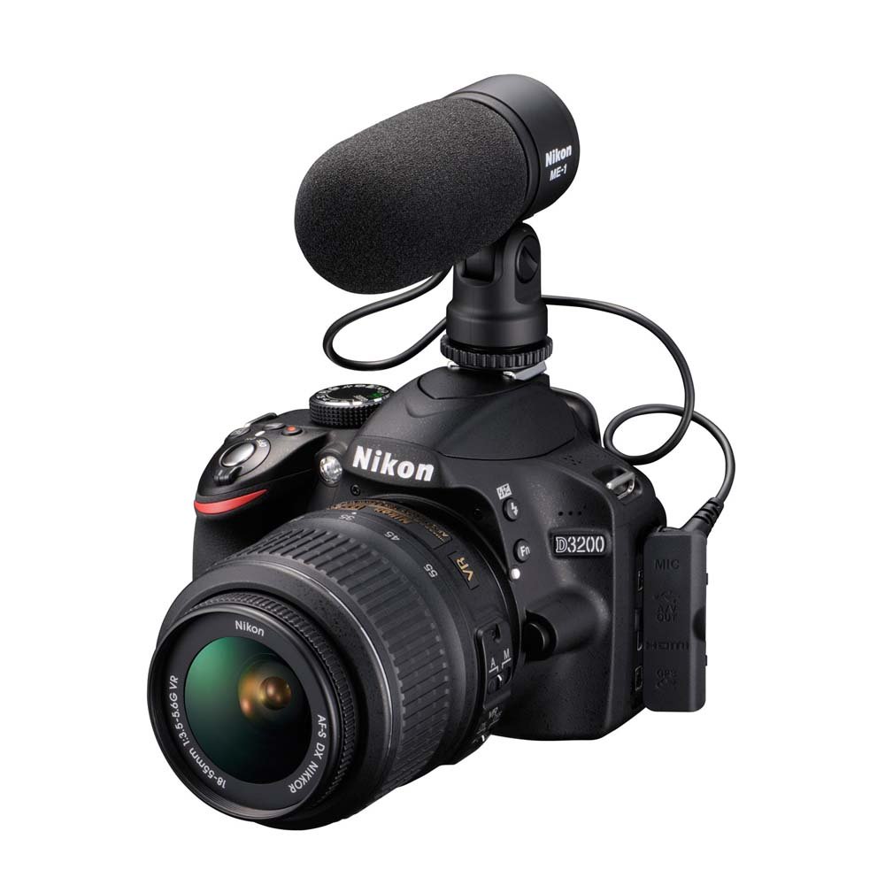 Buy Nikon D3200 Digital SLR Camera (Black) with AF-S DX 18-55mm VR 