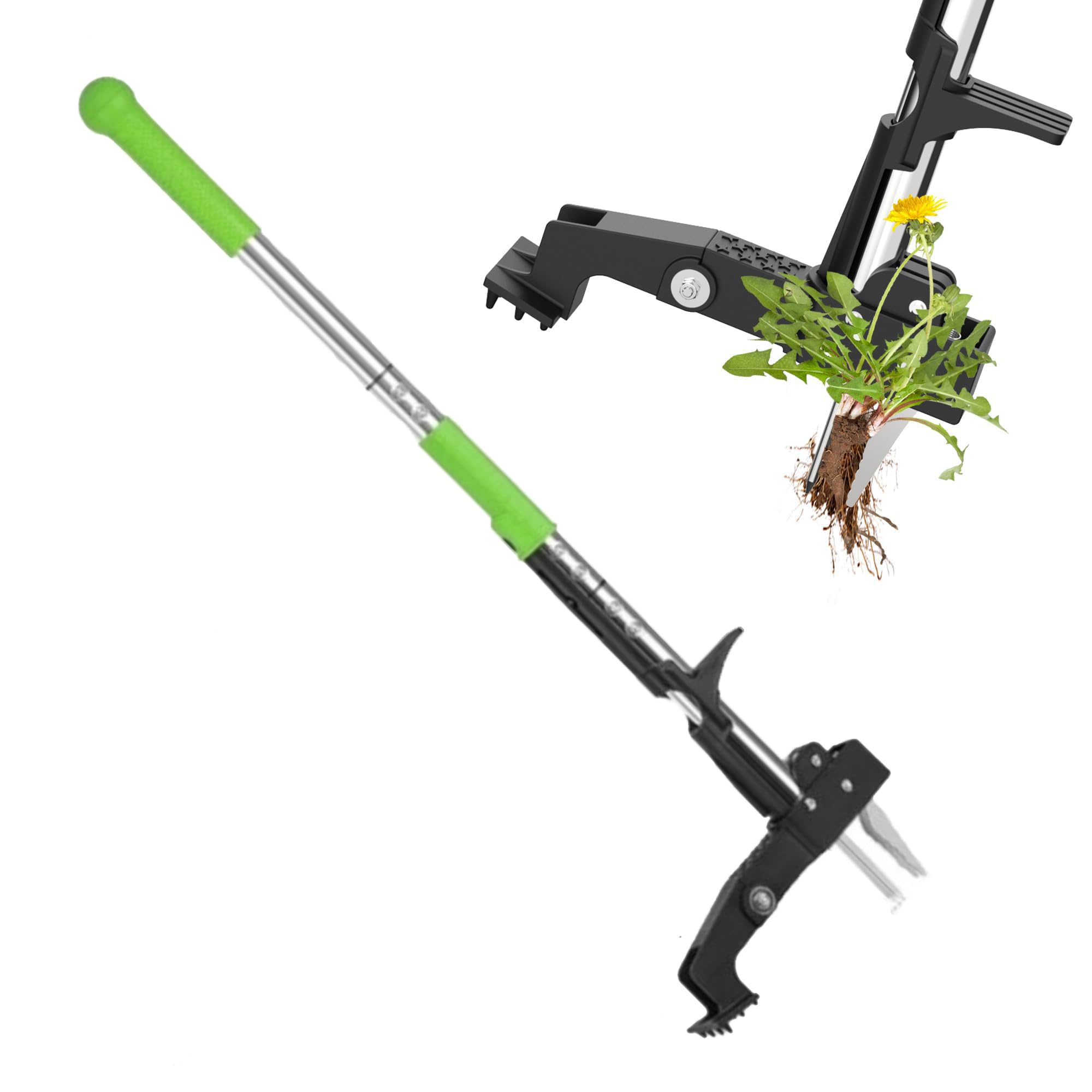 Amazon | 草取り道具 柄の長い除草道具、立ったまま 雑草取り器具