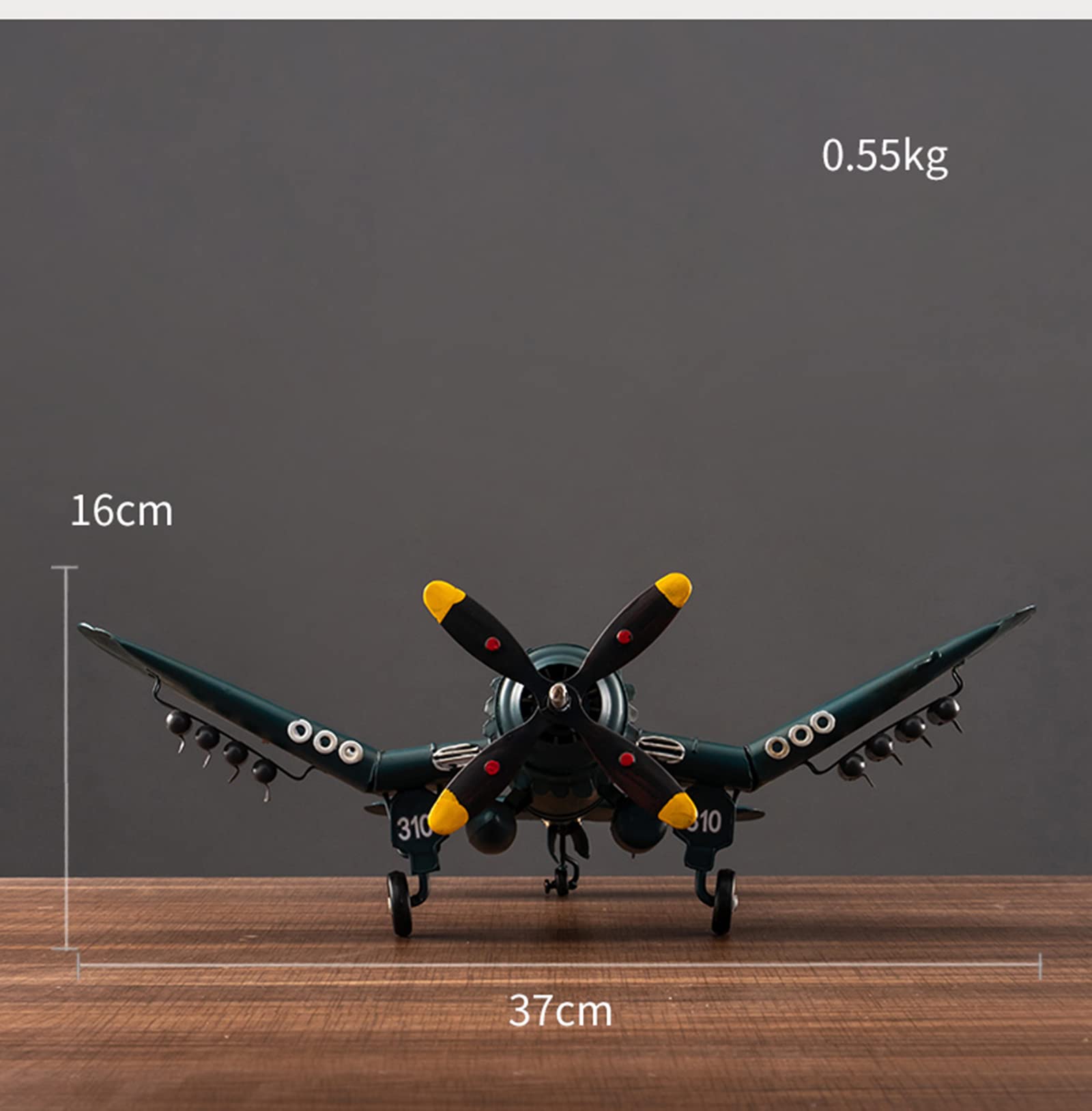 Amazon.co.jp: F4U海賊戦闘機モデル、金属鉄アート航空機レプリカ装飾
