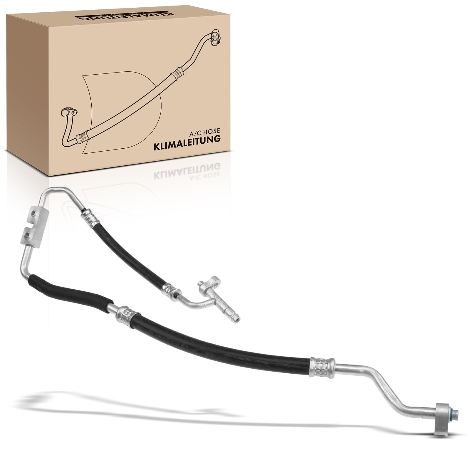 Frankberg Tubo di Carica Refrigerante Compatibile con Fiesta VI CB1 CCN 1.4 TDCi Fiesta VI Van 1.4 TDCi Replace# 8V5119D850BA