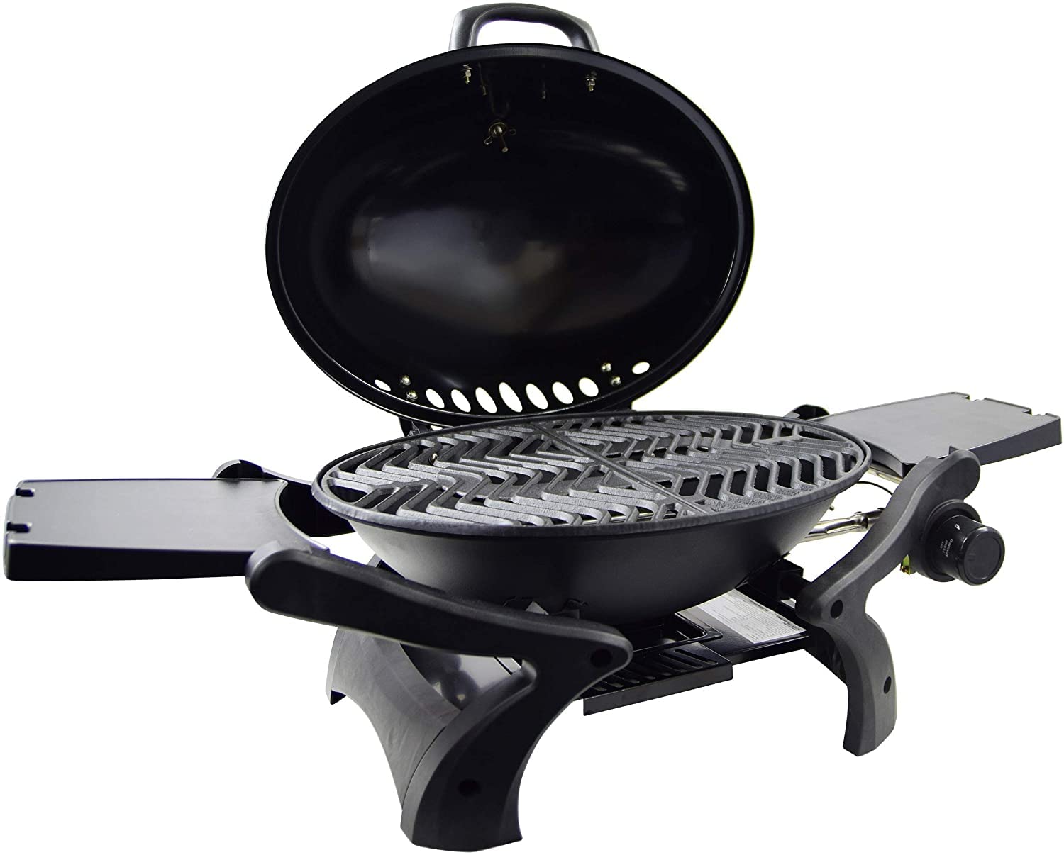BBQJungs Barbacoa de Gas Portátil - Mesa para Camping, Jardín y Balcón