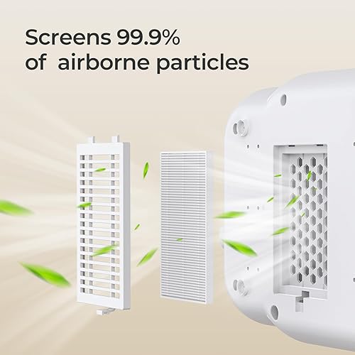 Miniatura 4 de Momcozy KleanPal Pro Filtro de aire de repuesto  99.97% de filtración eficaz para lavadora de biberones  Seguro y fácil de instalar  Filtro de
