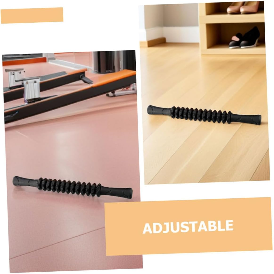 VALICLUD Muscle Roller Stick for Deep Tissue Massage, Manual Hand Roller Massager for Legs and Back, Portable Trigger Point Massage Stick for Post-Workout Muscle Relief and Fitness