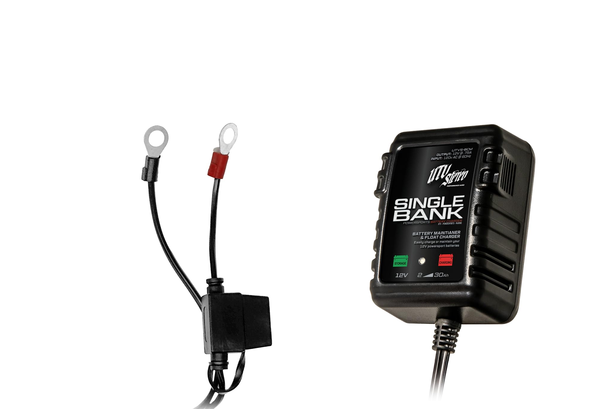 UTV - Caricabatterie automatico e manutentore da 12 V - Caricatore intelligente per batterie Side by Side, ATV, moto e Powersports